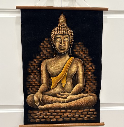 Buddha wall scroll hand - wall,